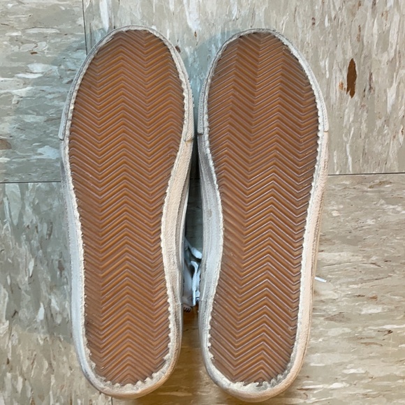 Golden Goose White and Brown High-Top Sneakers - Picture 9 of 15